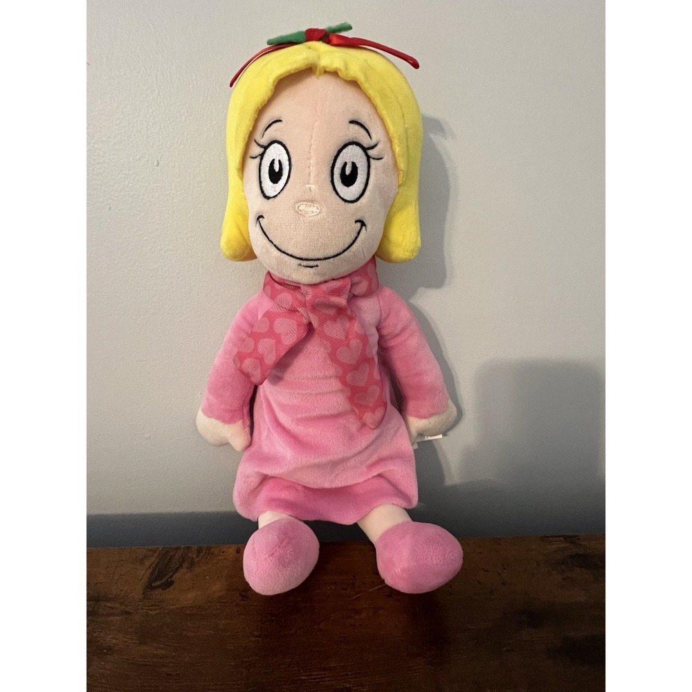 Aurora Dr. Seuss Cindy Lou Who Plush Doll — Whoville Character Soft Toy